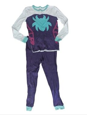 Joe Fresh Purple, Teal & White Kids Pajama Set with Pink Accents